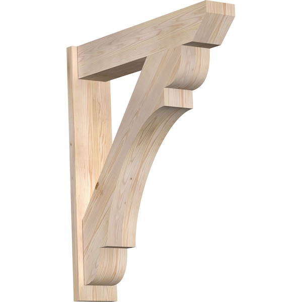 Ekena Millwork Olympic Slat Smooth Outlooker, Douglas Fir, 7 1/2"W x 36"D x 42"H OUT08X36X42OLY06SDF - main